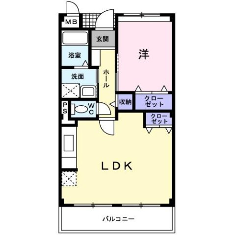 グラン　ボヌール　Ⅰの間取り