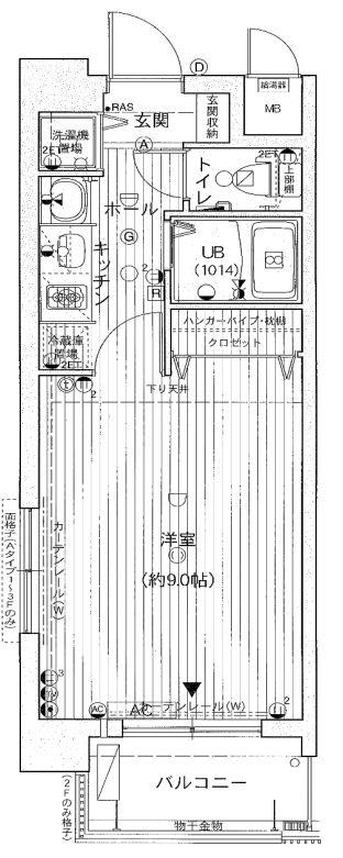 サムティ祇園河原町の間取り