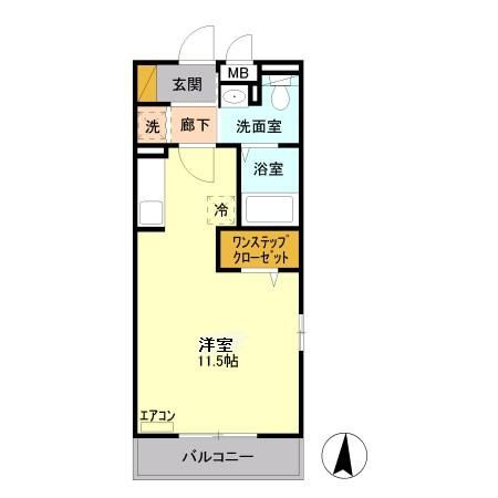 【間取り】 | コモドK2(コモドケーツー)