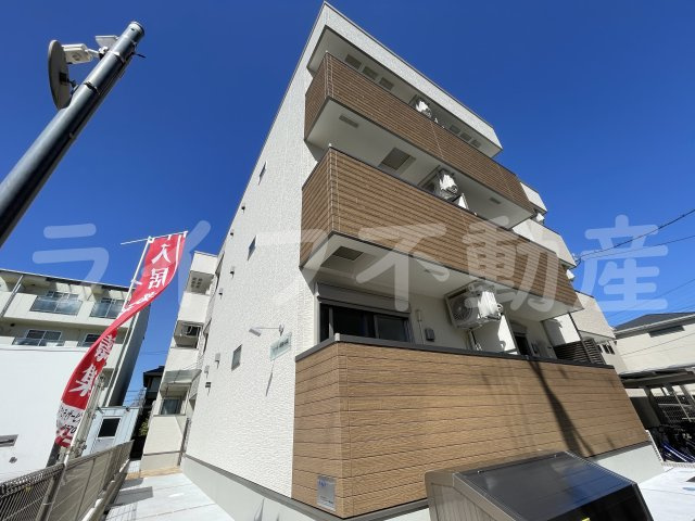 フジパレス花園Ⅰ番館の外観|落ち着いた雰囲気の外観です