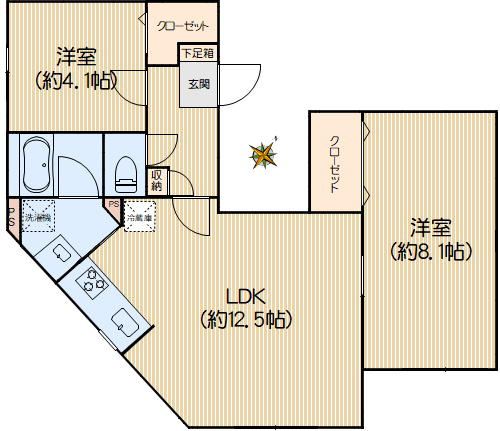 【間取り】