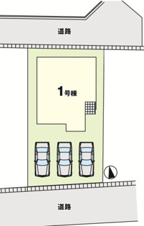 【区画図】 | 郡山市富久山町福原新築一戸建て1棟
