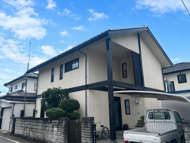 高崎市浜尻町既存住宅の外観