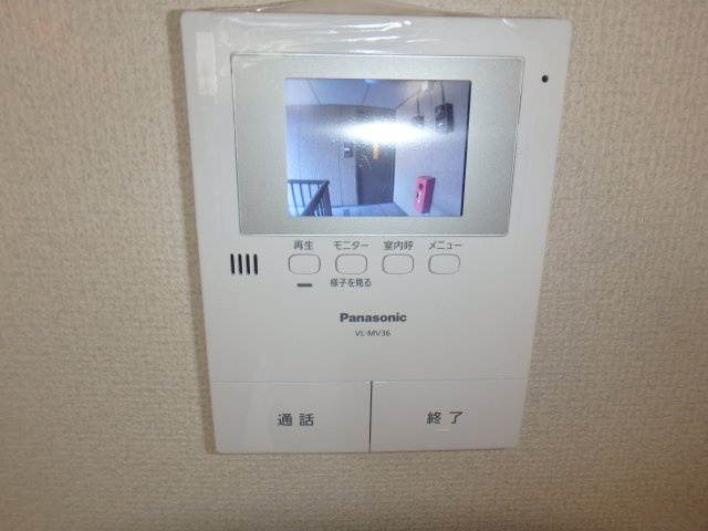 グランドソレーユＢ棟のセキュリティ|退去前の為、以前の写真です。