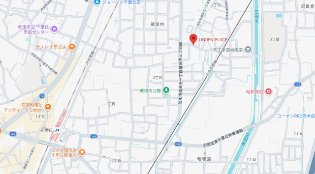 LINDEN PLACEの外観