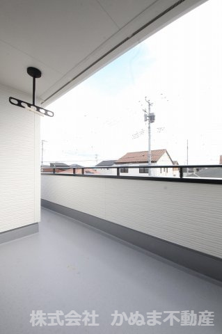 Livele Garden.S　栃木都賀町升塚第2のバルコニー|〇バルコニー〇
広さのあるバルコニーです。/2026.8.17撮影