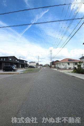 Livele Garden.S　栃木都賀町升塚第2の前面道路含む現地写真|〇前面道路〇
南側前面道路　公道　幅員6.0ｍ　/2026.8.17撮影　　　　　　　　　　　　　　　　　　　　　　　　　　　　　