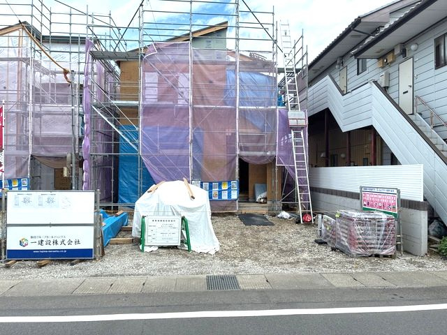【外観】 | リーブルガーデン.S前橋市幸塚町第2ー② | 建築中現地