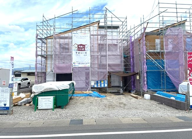【外観】 | リーブルガーデン.S前橋市幸塚町第2ー① | 建築中現地