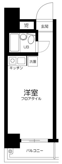 【間取り】 | 新丸子第２センチュリー２１