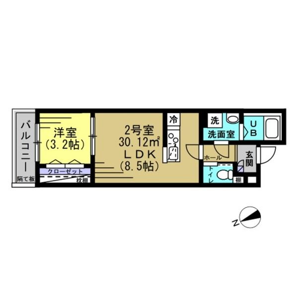 TownhouseⅤ の間取り