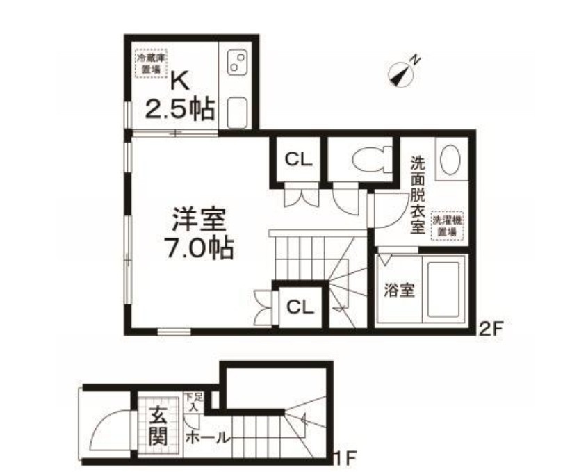 Sobe Hvalaの間取り