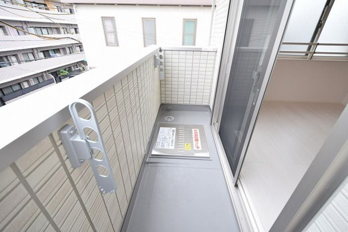グランクレール兵庫町のバルコニー
