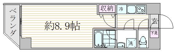 【間取り】 | エスジーコート蒲田