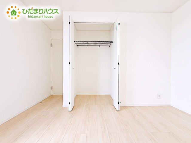 【収納】 | 小美玉市羽刈第3　新築戸建　3号棟 | クローゼットタイプの収納は荷物がどこにあるかすぐに見つかります！