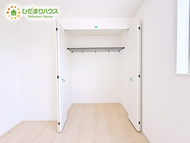 【収納】 | 小美玉市羽刈第3　新築戸建　3号棟 | お洋服の多い女性に人気！収納力の高いクローゼット付☆彡