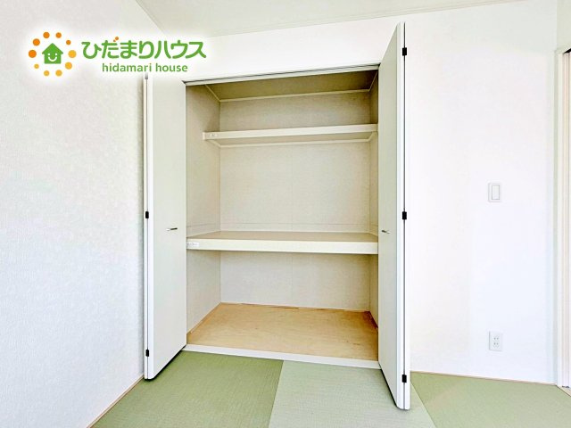 【収納】 | 小美玉市羽刈第3　新築戸建　3号棟 | 和室の収納は横開きクローゼット！物の出し入れも楽々です(^^)