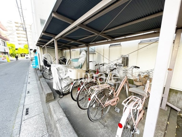 第一川鍋ビルのその他共用部分|駐輪場です