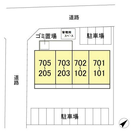 Murray Hillの区画図