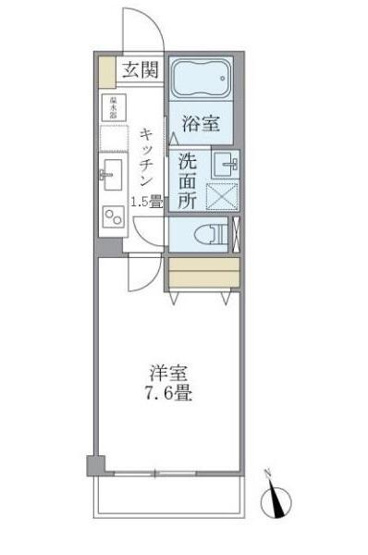 【間取り】 | プレシャスカーサ　雑色