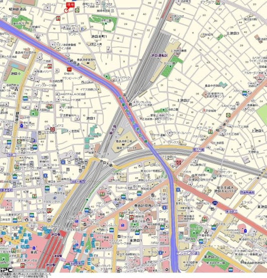 【地図】 | エスカイア池袋