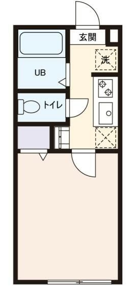 グリーンリヴィアＳの間取り