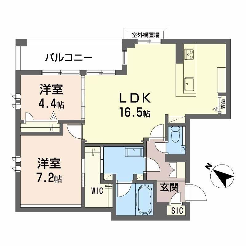シャーメゾン　新屋敷　Ｐｒｅｍｉｕｍの間取り