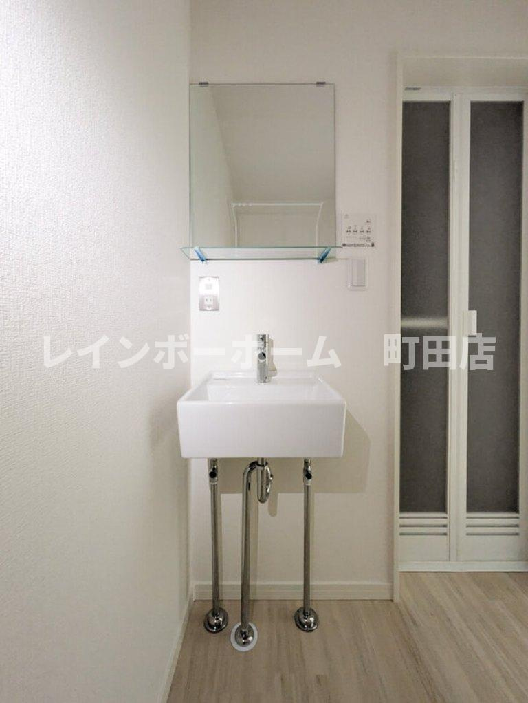 センターテラス※初期費用分割後払いサービス利用可能物件の洗面所