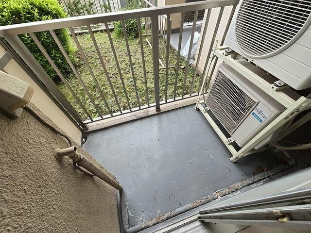 自由が丘フラワーマンションのバルコニー