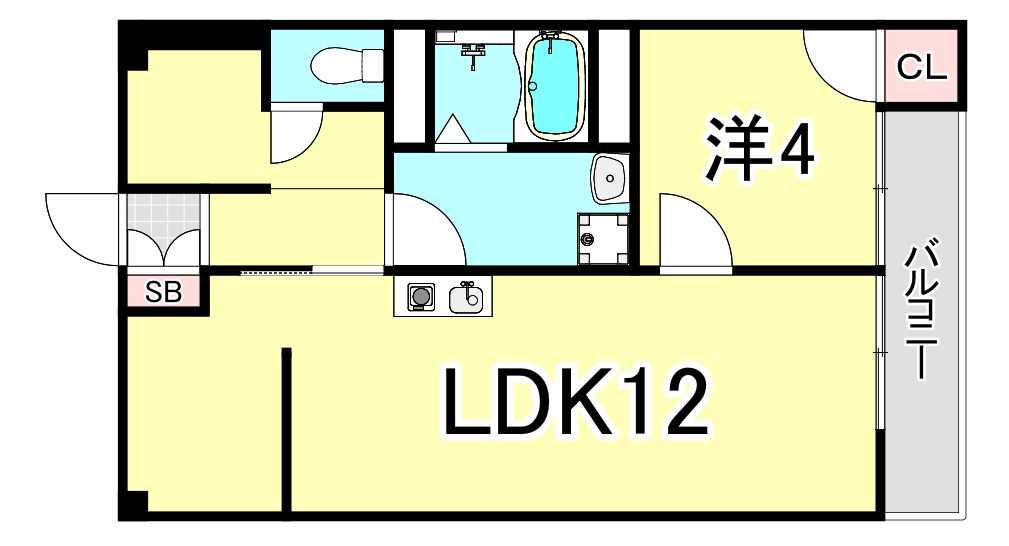 オール甲子園の間取り