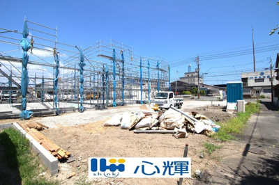 【前面道路含む現地写真】 | クレイドルガーデン山陽小野田市中央 第2（２号棟） | 現地（2026年8月5日撮影）
