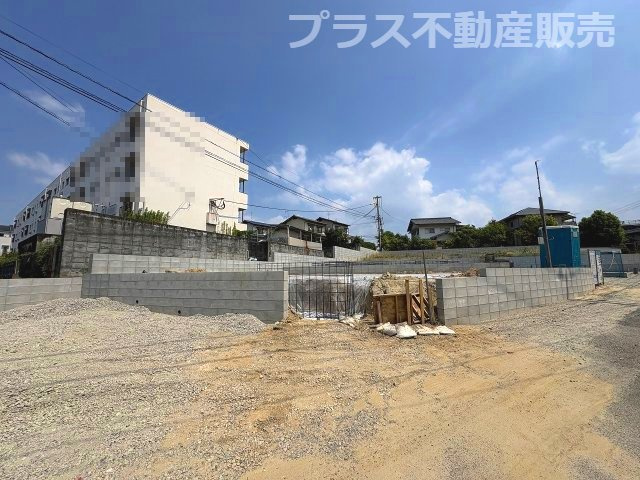 【外観】 | 福岡市南区柳河内1丁目5期　5号棟（全2棟）【仲介手数料無料・0円】 | 現地写真。プラス不動産販売なら、現場の全ての棟をまとめてご見学頂けます。