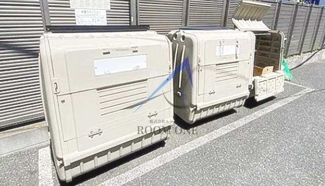 ミリアビタ海神のその他共用部分|敷地内ごみ置き場です。