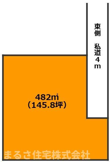 天満町　土地の土地図