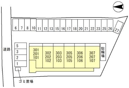 フリーデSTAの区画図
