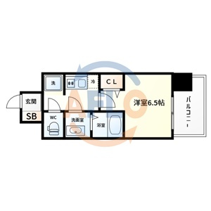 ララプレイス京橋シティオスの間取り|ララプレイス京橋シティオス　間取り
