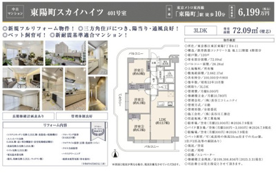 【その他】 | 東陽町スカイハイツ　仲介手数料無料＋40万円現金プレゼント中