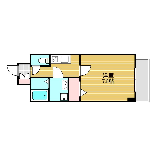 THE　RESIDENCE　Sの間取り