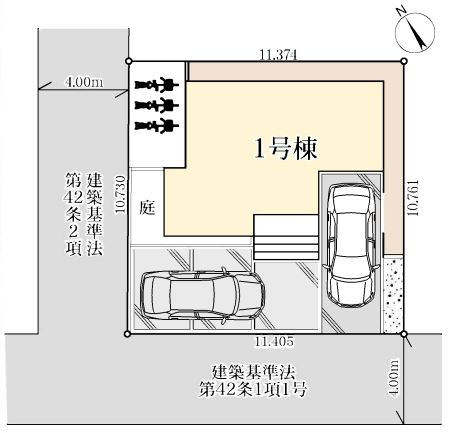 リーブルガーデン．Ｓ　深谷上野台第26　の区画図|現地区画図
