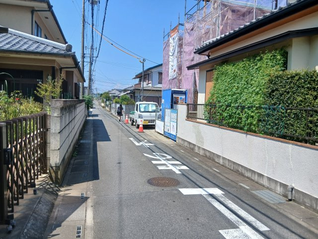 リーブルガーデン．Ｓ　深谷上野台第26　の前面道路含む現地写真|現地現前面道路（2026年08月25日）撮影