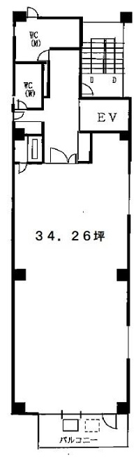 第五芦池ビルの間取り