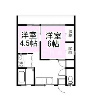 【間取り】 | 玉堤スカイハイム