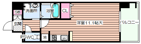 【間取り】 | ビバーチェ鷺洲