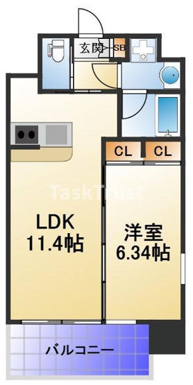 【間取り】 | プレジオ城東