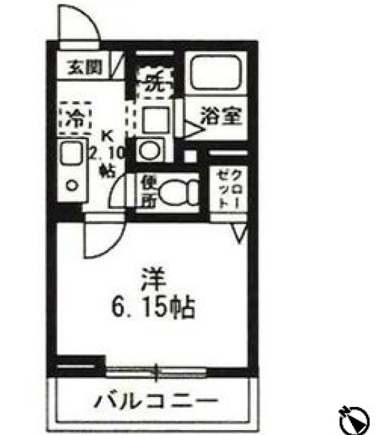 ヴェルテ塩焼の間取り