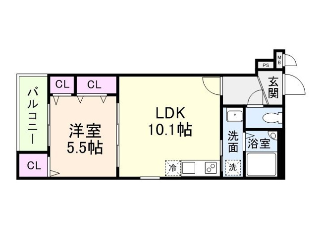 【間取り】 | リアン富木