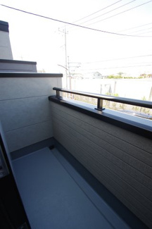 【バルコニー】 | 【仲介手数料無料！！】府中市幸町2丁目　新築戸建て（全3棟）2号棟　7480万円