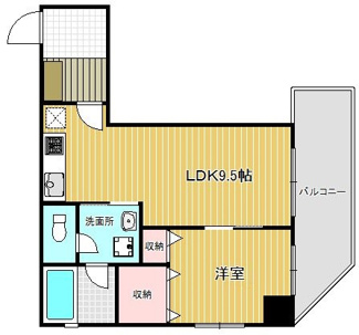 【間取り】 | 堀越ビル | 間取りです。