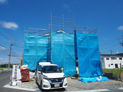 【前面道路含む現地写真】 | Livele Garden.S　大森第10　３号棟 | ◆2026.8.24撮影◆完成までお楽しみに♪