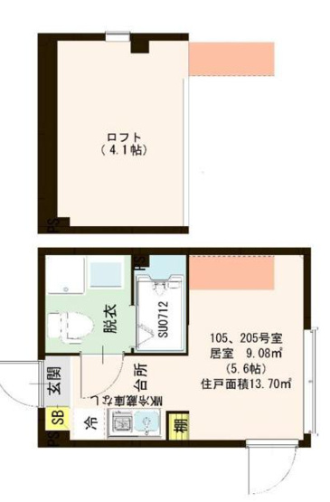 【間取り】 | ハーモニーテラス東金町Ⅵ